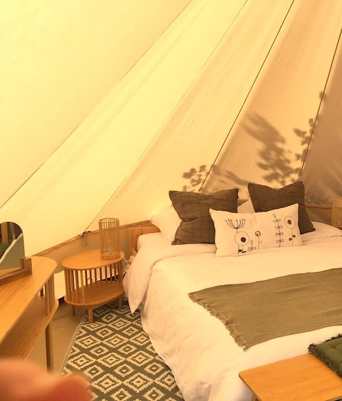 lit de la tente double XL